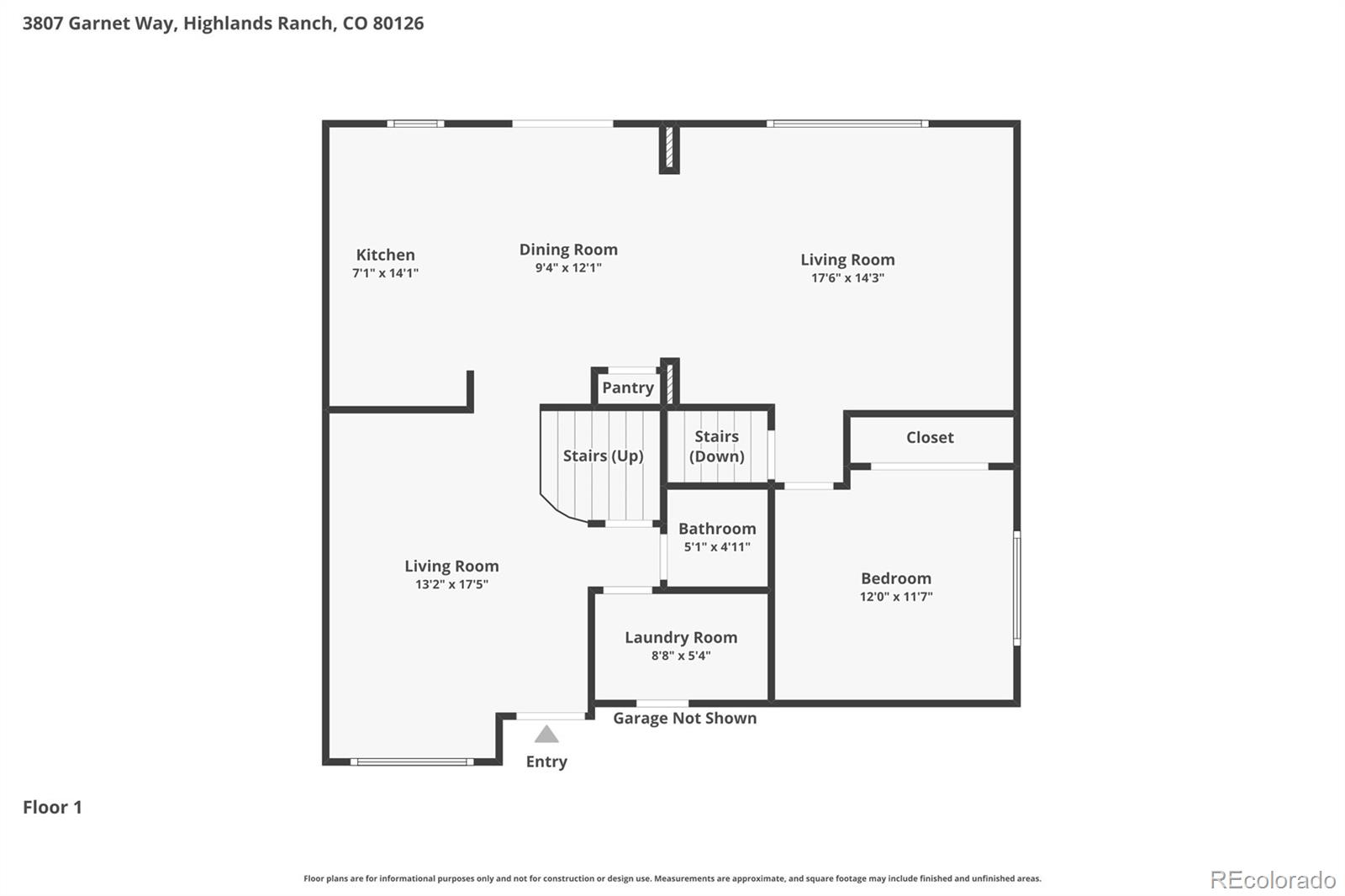 3807 Garnet Way Highlands Ranch, CO 80126 - Photo 36 of 38 a picture of a wall with a white wall and a picture