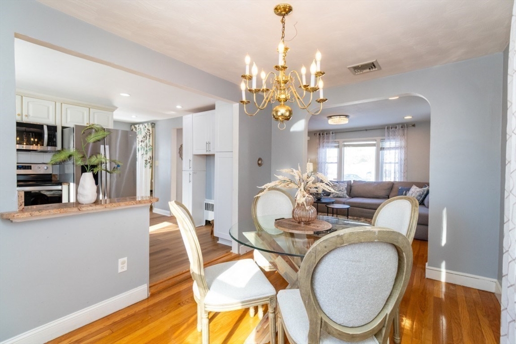 236 Fellsway West Medford, MA 02155 - Photo 10 of 39 a very nice looking dining room with a table and chairs