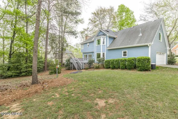 a view of outdoor space with trees