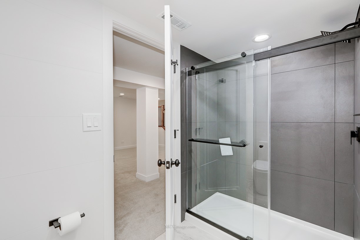 336 Nuttall Road Riverside, IL 60546 - Photo 32 of 34 a bathroom with a shower and a glass door