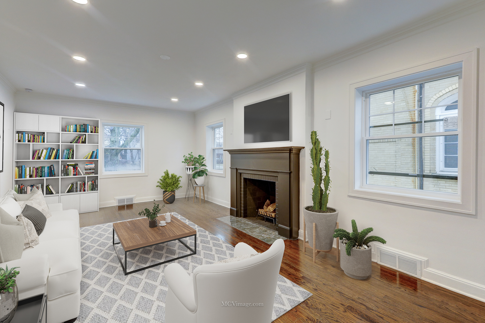 336 Nuttall Road Riverside, IL 60546 - Photo 5 of 34 a living room with furniture fireplace and window