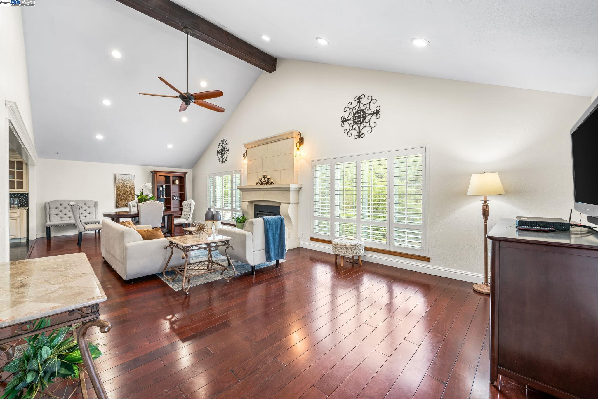 26928 Palomares Road Castro Valley, CA 94552 - Photo 17 of 58 a living room with furniture or window and a wooden floor