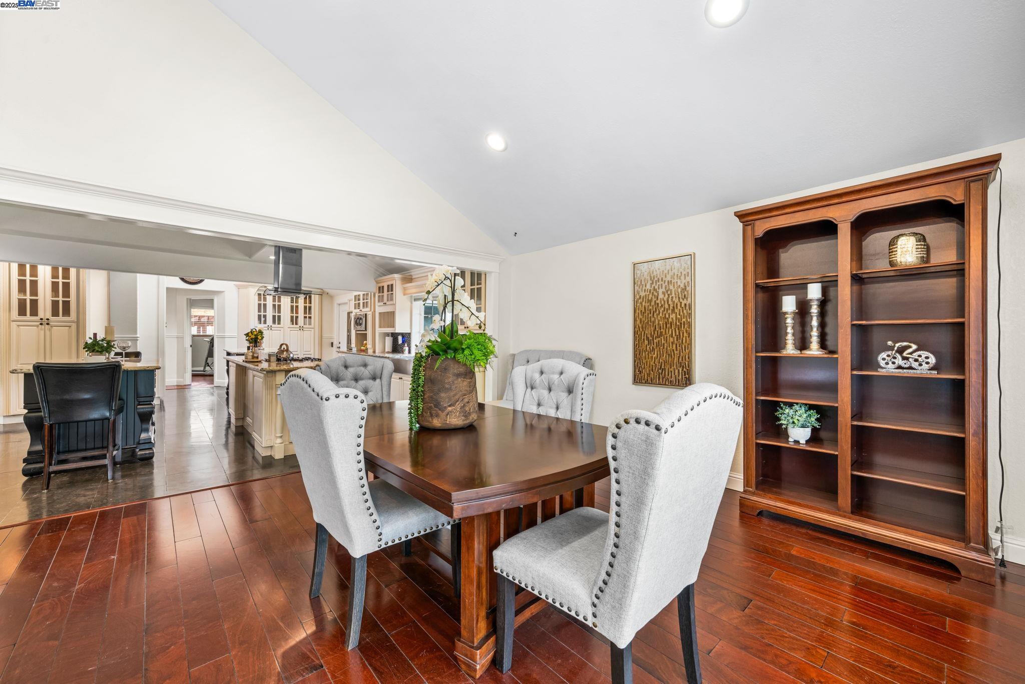 26928 Palomares Road Castro Valley, CA 94552 - Photo 22 of 58 a view of a dining room with furniture and wooden floor