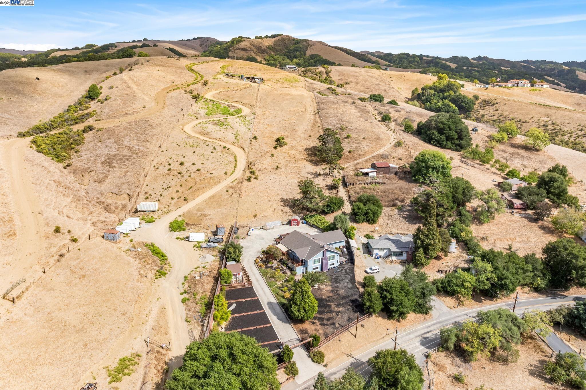 26928 Palomares Road Castro Valley, CA 94552 - Photo 9 of 58 an aerial view of residential houses with outdoor space