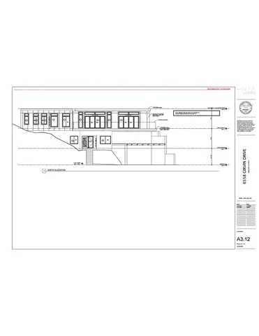 a view of a backyard with plants