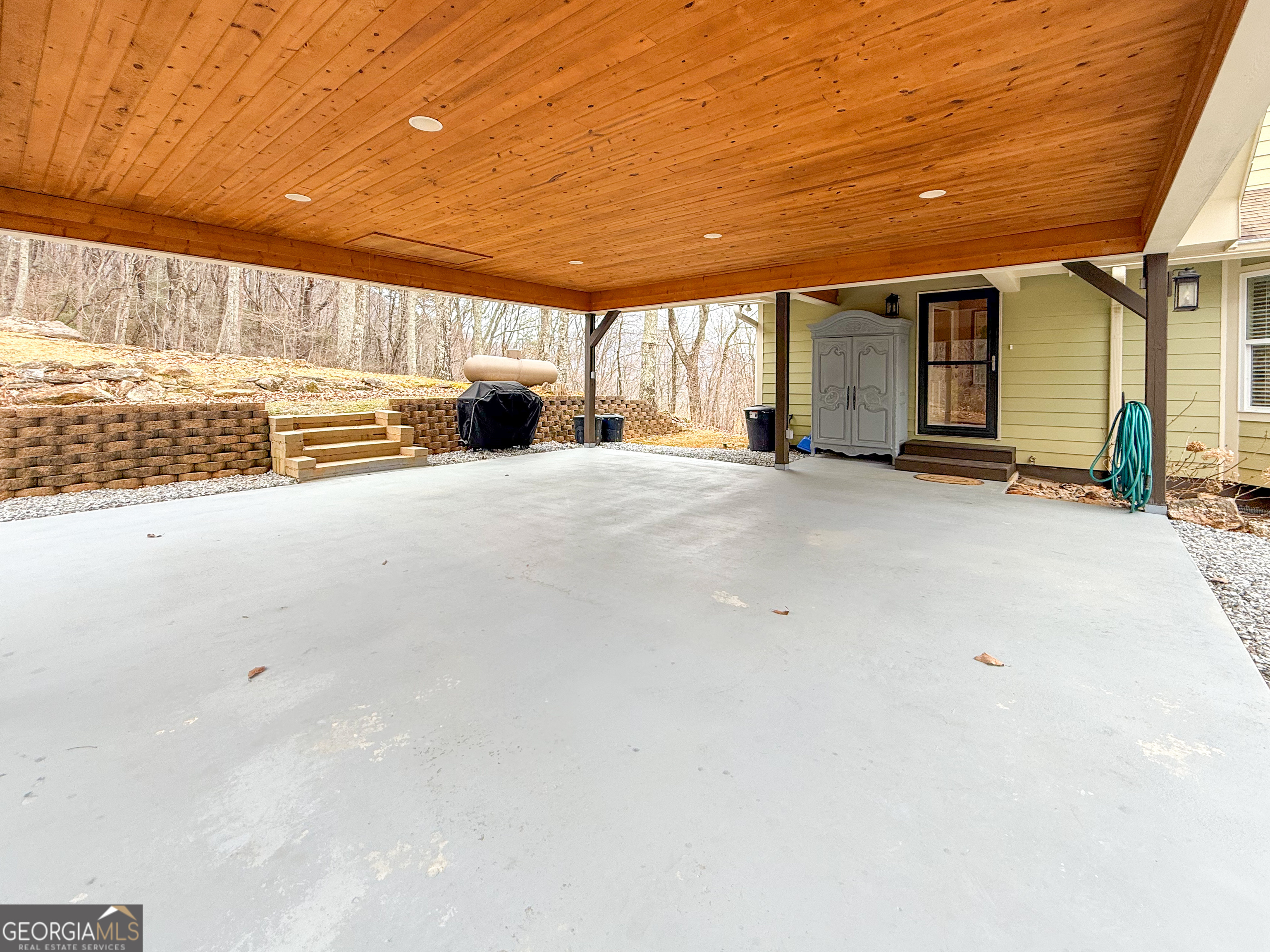 406 Yonah Mountain Road Cleveland, GA 30528 - Photo 53 of 65 a view of a house with a outdoor space