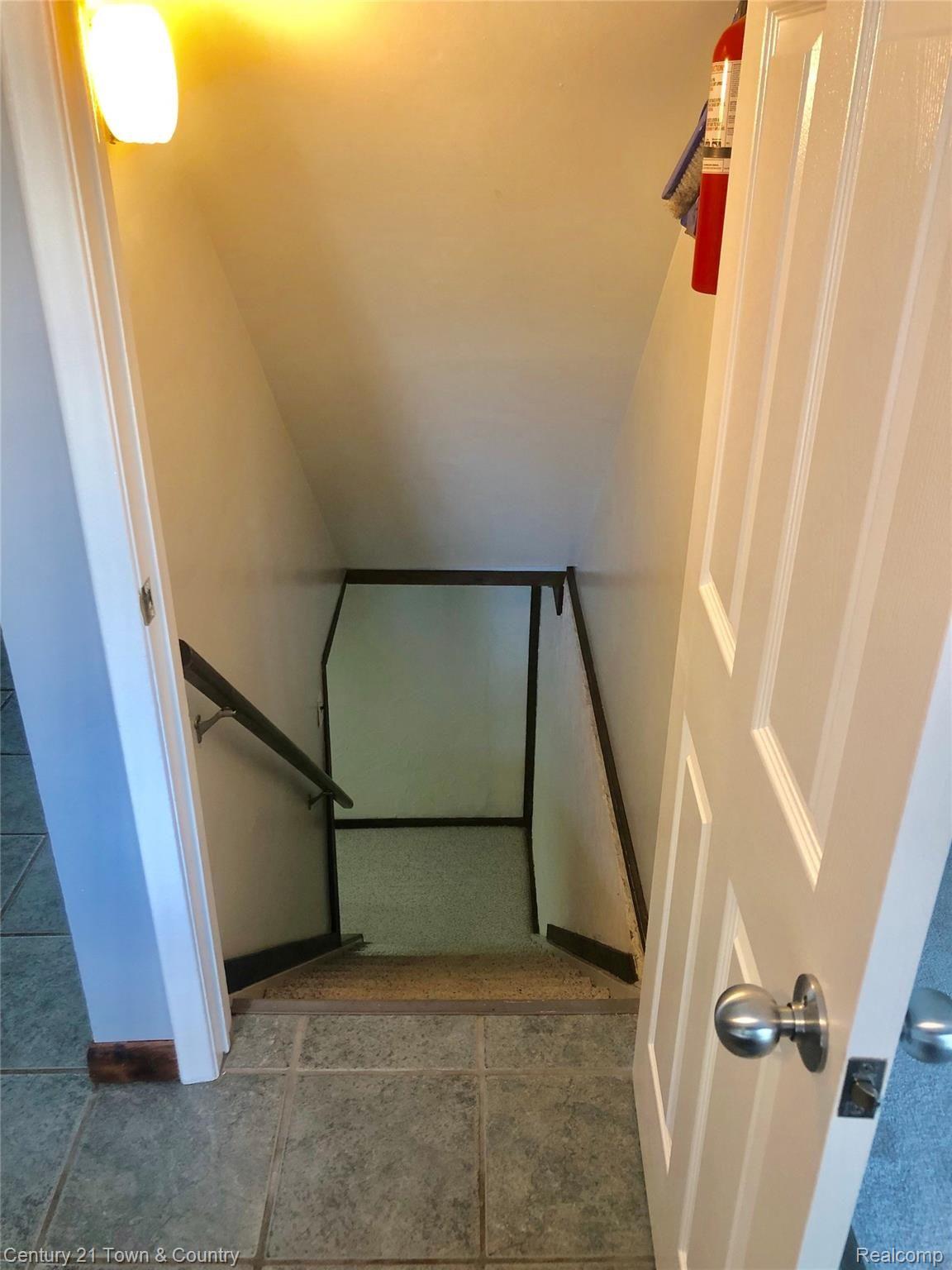 2017 Devonshire Road Bloomfield Hills, MI 48302 - Photo 37 of 43 Basement entry off kitchen.