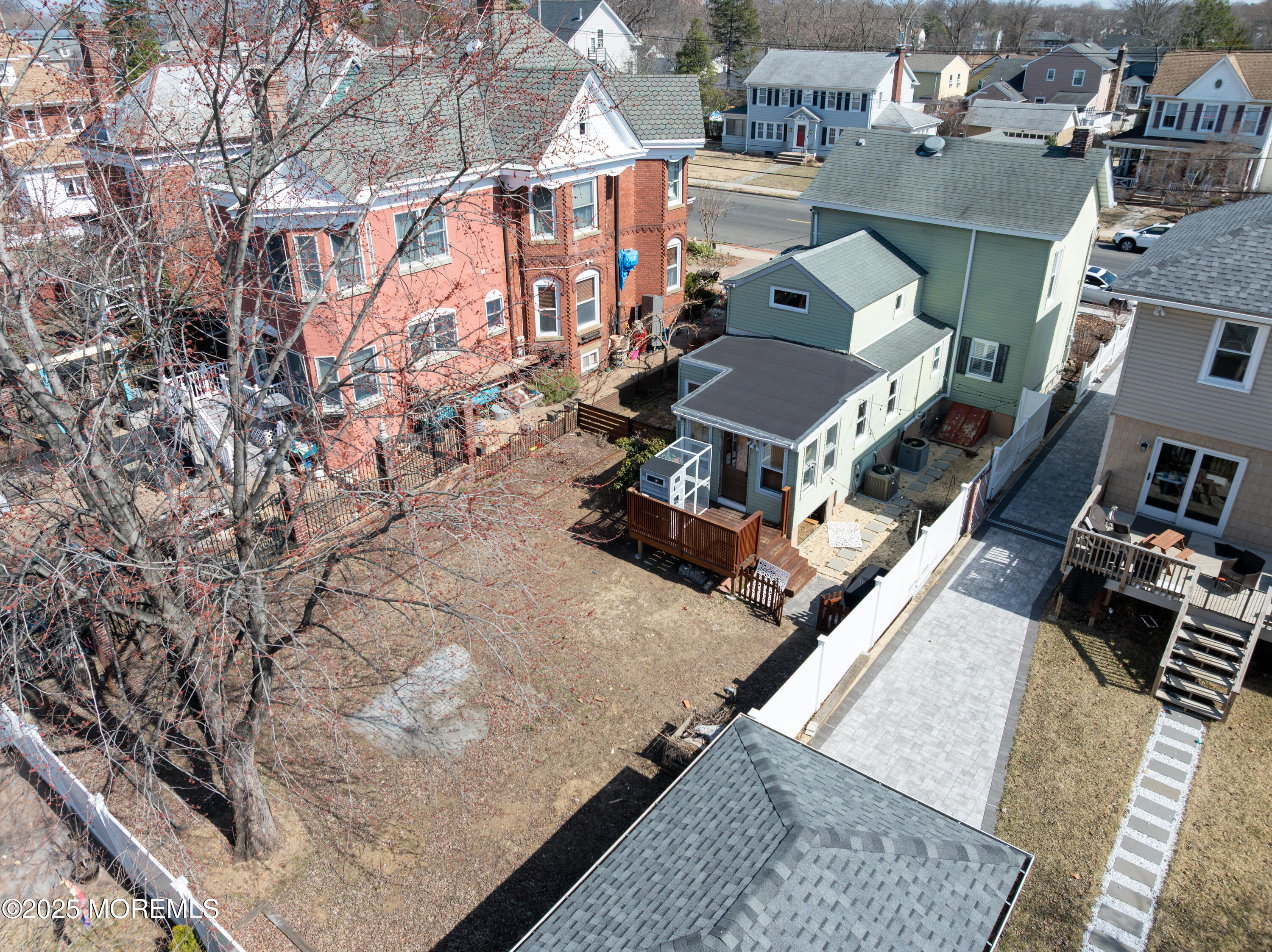 166 Broadway Keyport, NJ 07735 - Photo 61 of 68 Back deck and yard