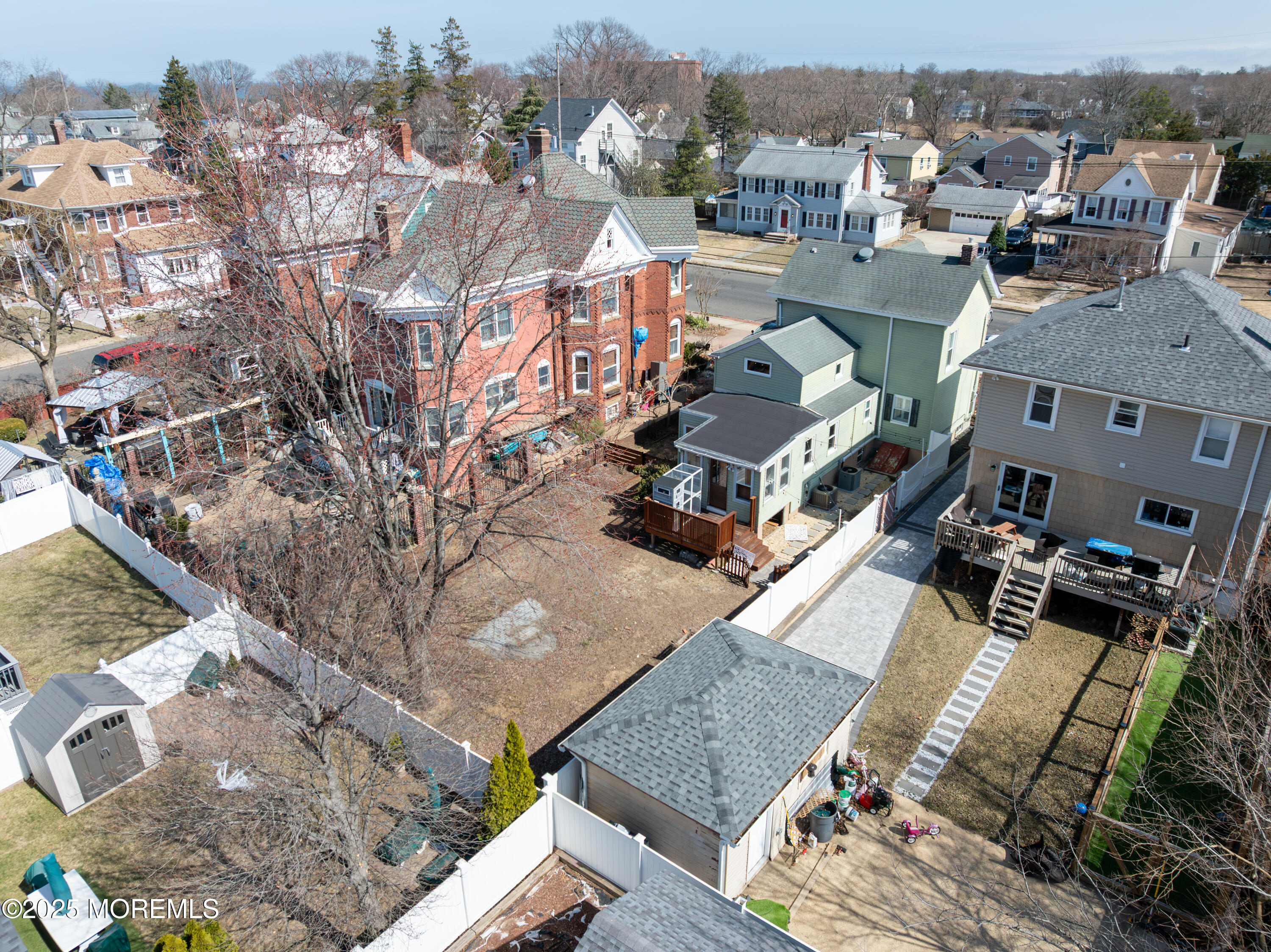 166 Broadway Keyport, NJ 07735 - Photo 62 of 68 Fenced in yard