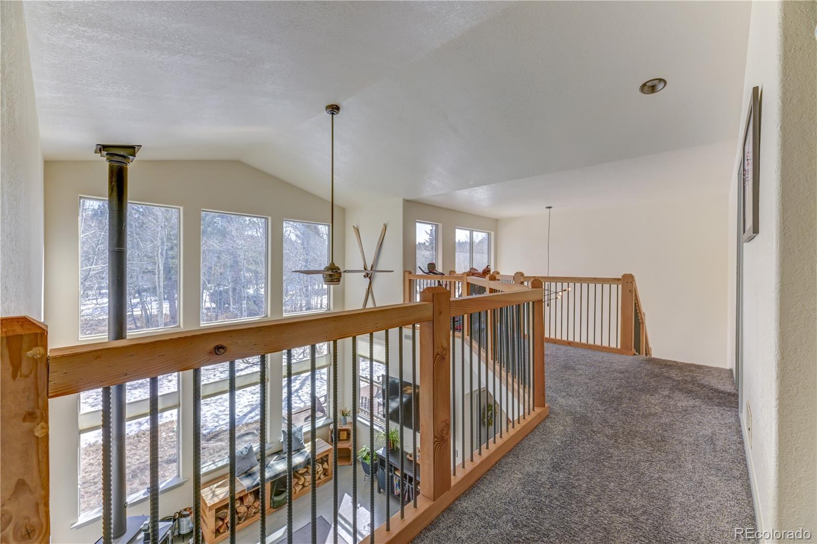 186 Thunder Ridge Road South Nederland, CO 80466 - Photo 28 of 50 a view of a hallway with window
