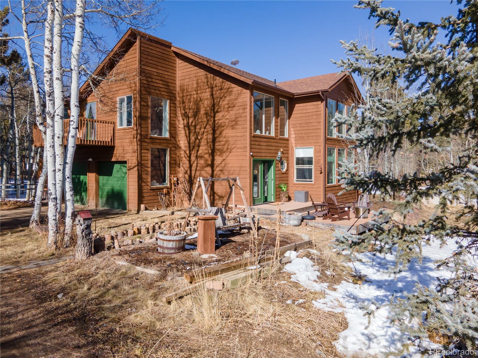 186 Thunder Ridge Road South Nederland, CO 80466 - Photo 4 of 50 a view of a house with a yard