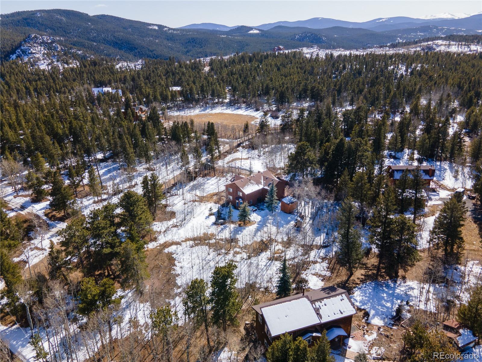 186 Thunder Ridge Road South Nederland, CO 80466 - Photo 49 of 50 a view of city and mountain