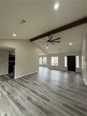 a view of a building stairs