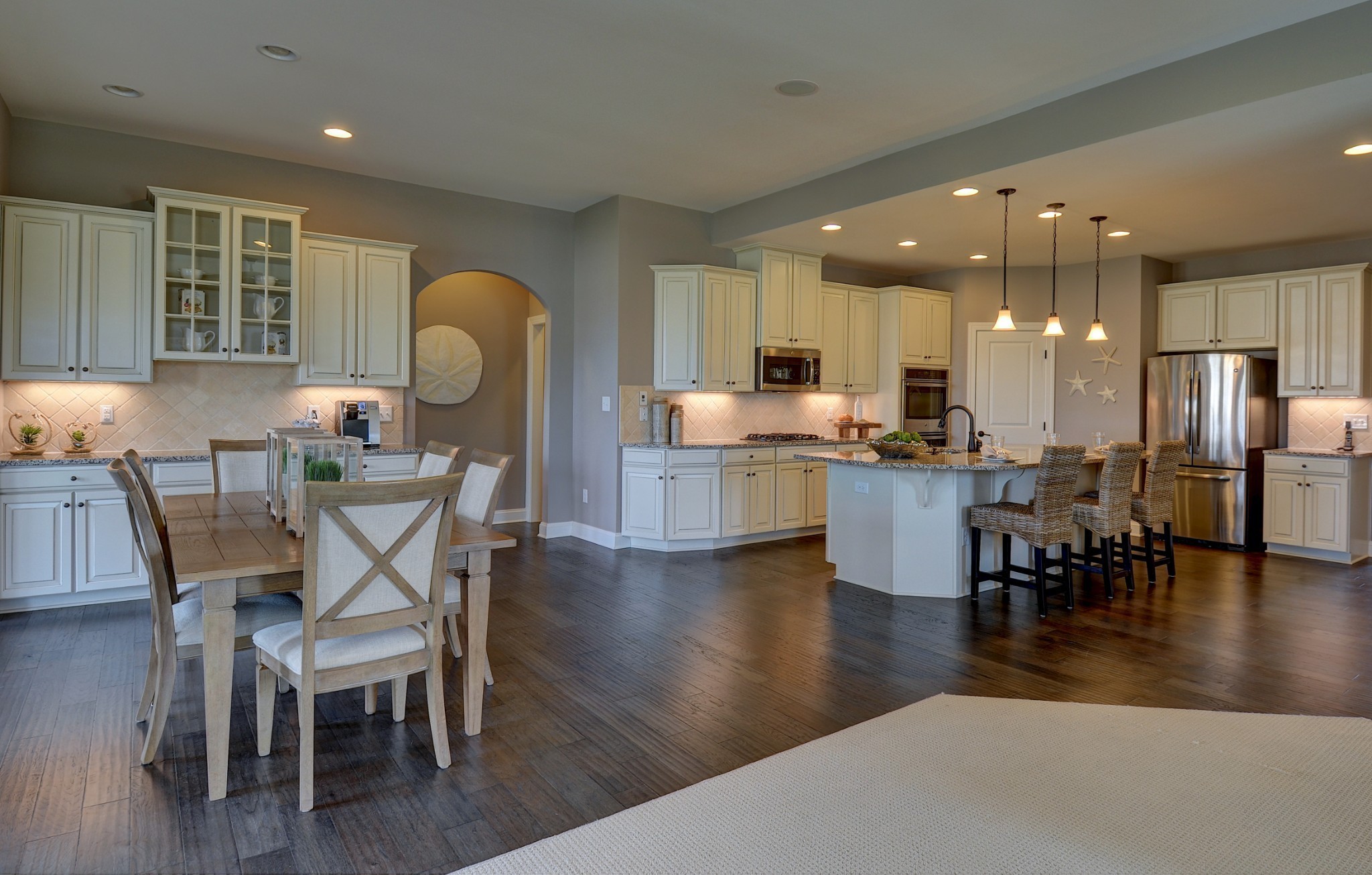 4020 Oglethorpe Drive Franklin, TN 37064 - Photo 2 of 14 a view of a dining room with furniture and wooden floor