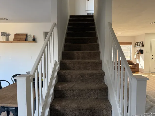 a view of entryway and hall