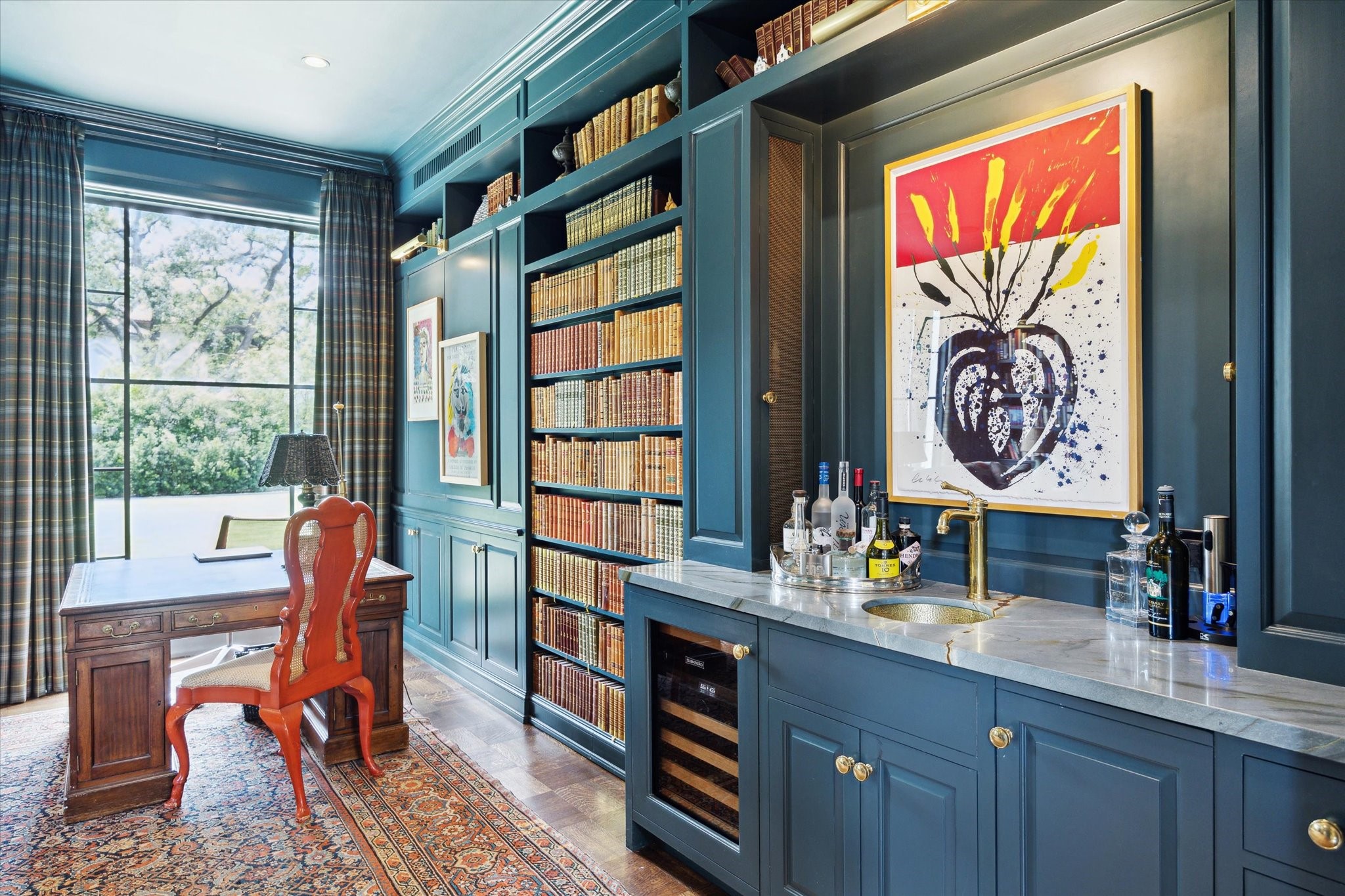 4019 Inverness Drive Houston, TX 77019 - Photo 18 of 49 a dining room with a large window table and chair