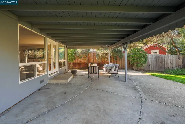 a view of outdoor space with porch