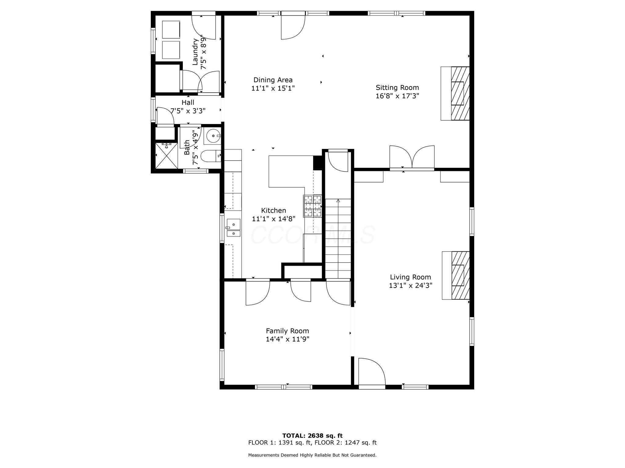 659 Vernon Road Columbus, OH 43209 - Photo 45 of 46 Floorplan