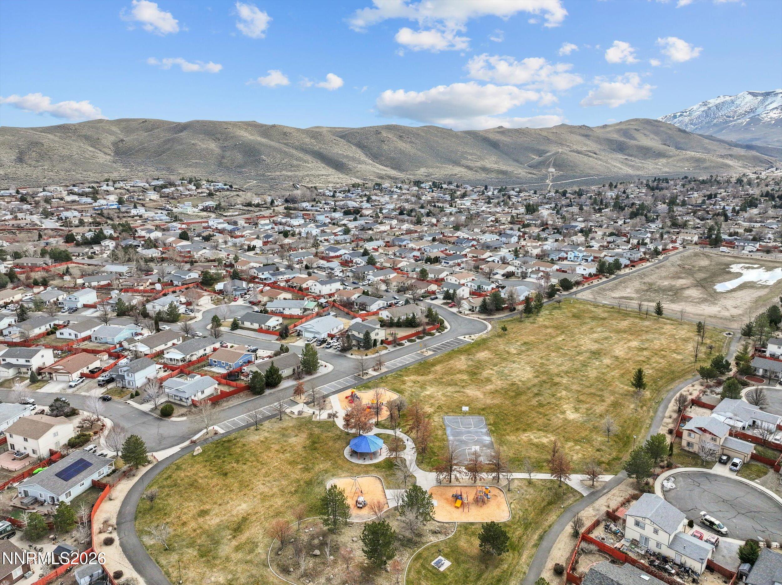 17533 Javalina Court Reno, NV 89508 - Photo 22 of 26 an aerial view of residential houses with outdoor space