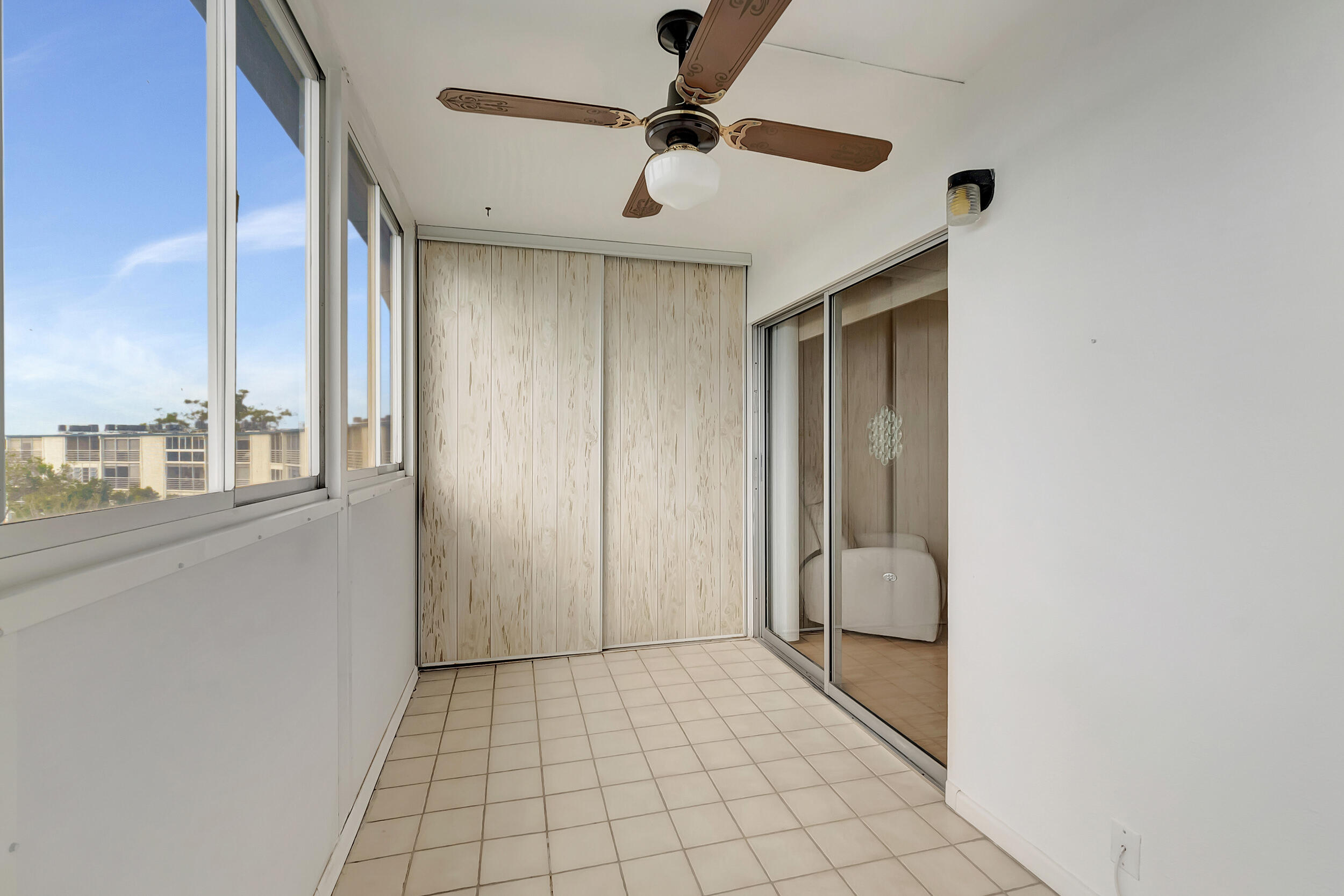 4054 Lincoln C Boca Raton, FL 33434 - Photo 25 of 67 Balcony w/ Storage Closet