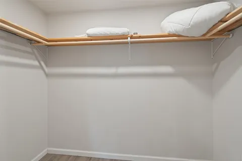 a close up view of racks