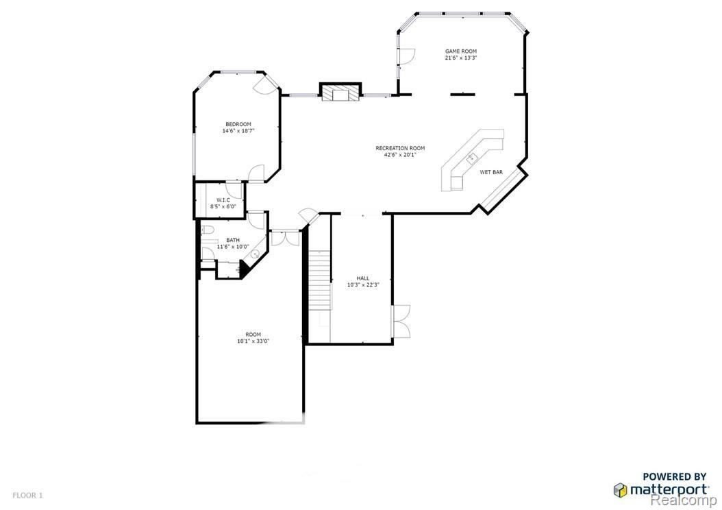 4657 Fawn Hill Court Rochester, MI 48306 - Photo 79 of 79 Floor Plan - Lower Level
