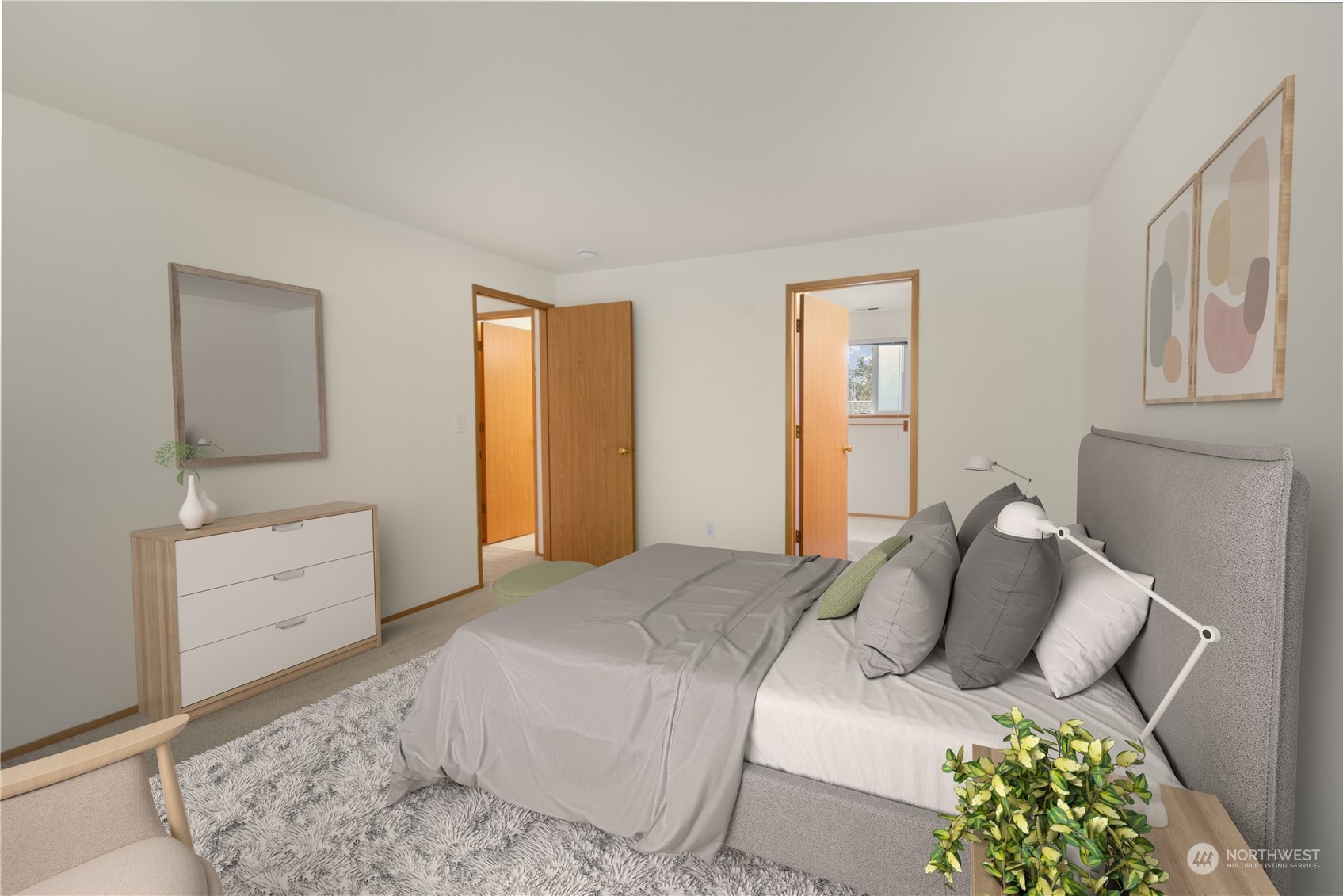 2313 211th Street Southeast Bothell, WA 98021 - Photo 13 of 25 a bedroom with a bed and a dresser