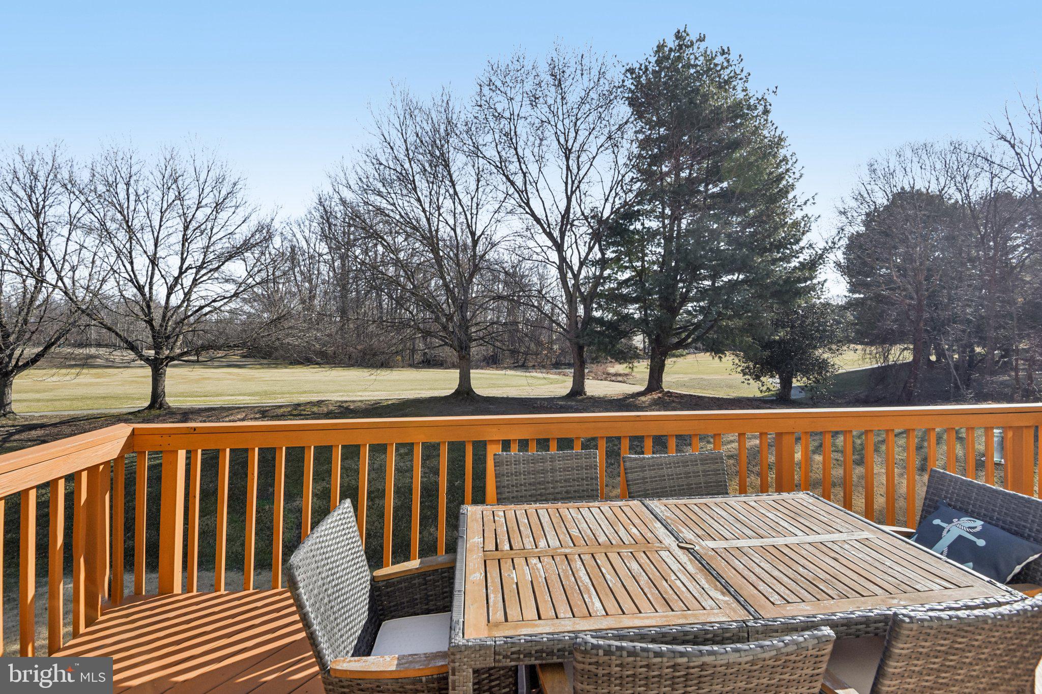 2612 Tallwind Court Crofton, MD 21054 - Photo 37 of 38 a view of balcony with wooden deck and outdoor seating