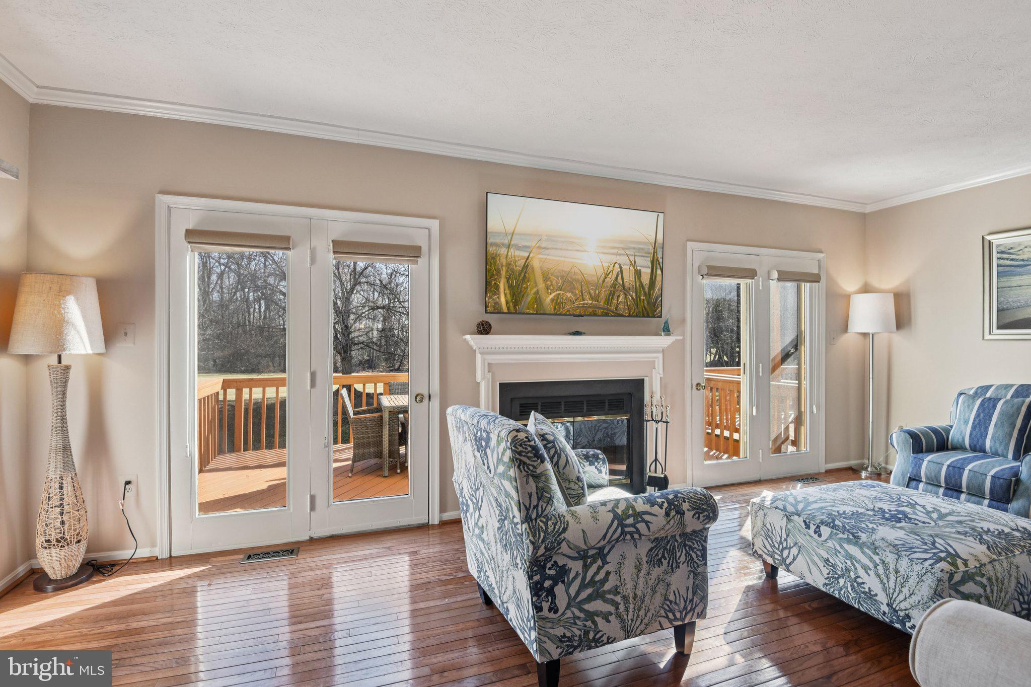 2612 Tallwind Court Crofton, MD 21054 - Photo 4 of 38 a living room with furniture and a fireplace