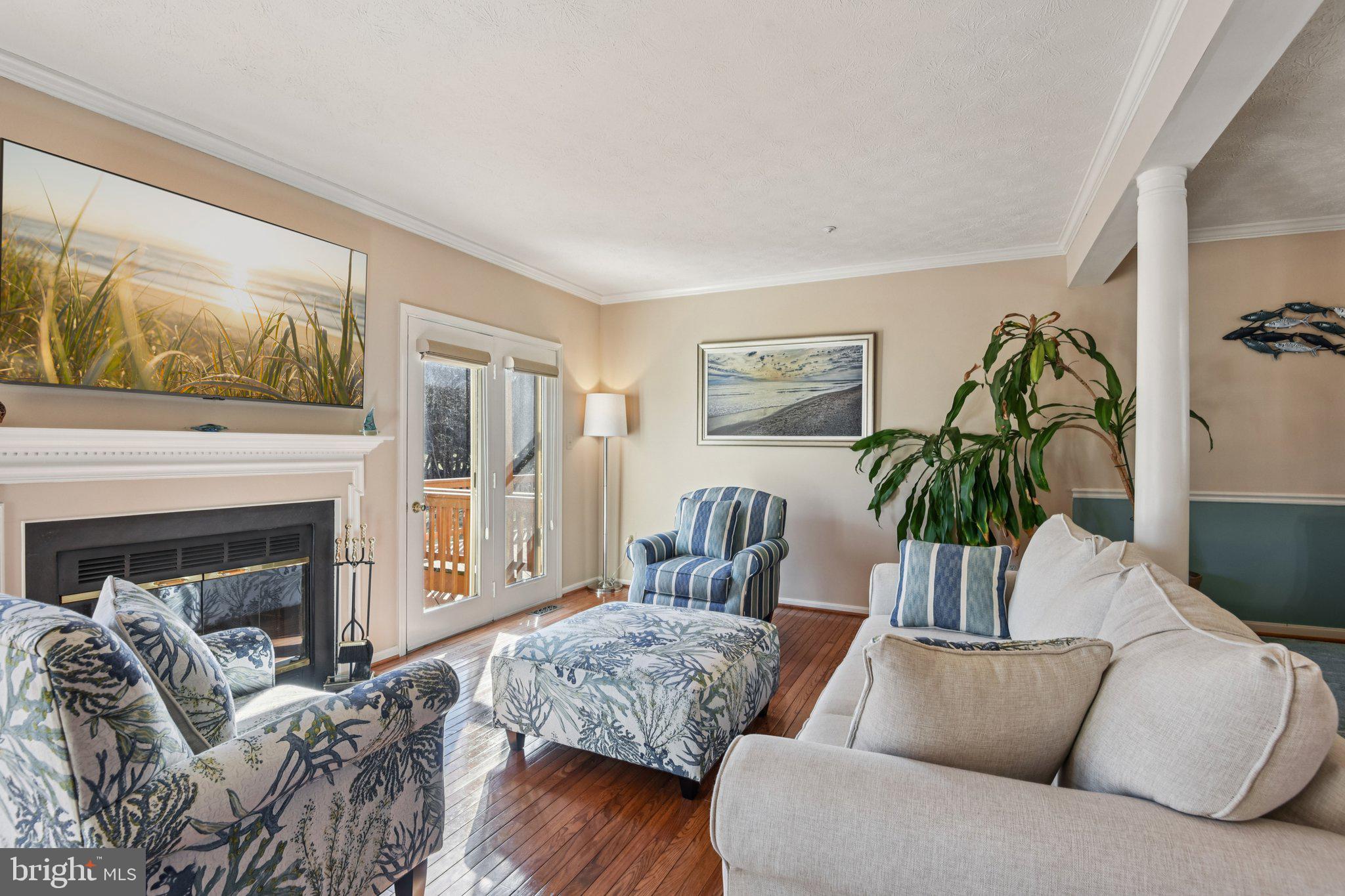 2612 Tallwind Court Crofton, MD 21054 - Photo 5 of 38 a living room with furniture and a fireplace