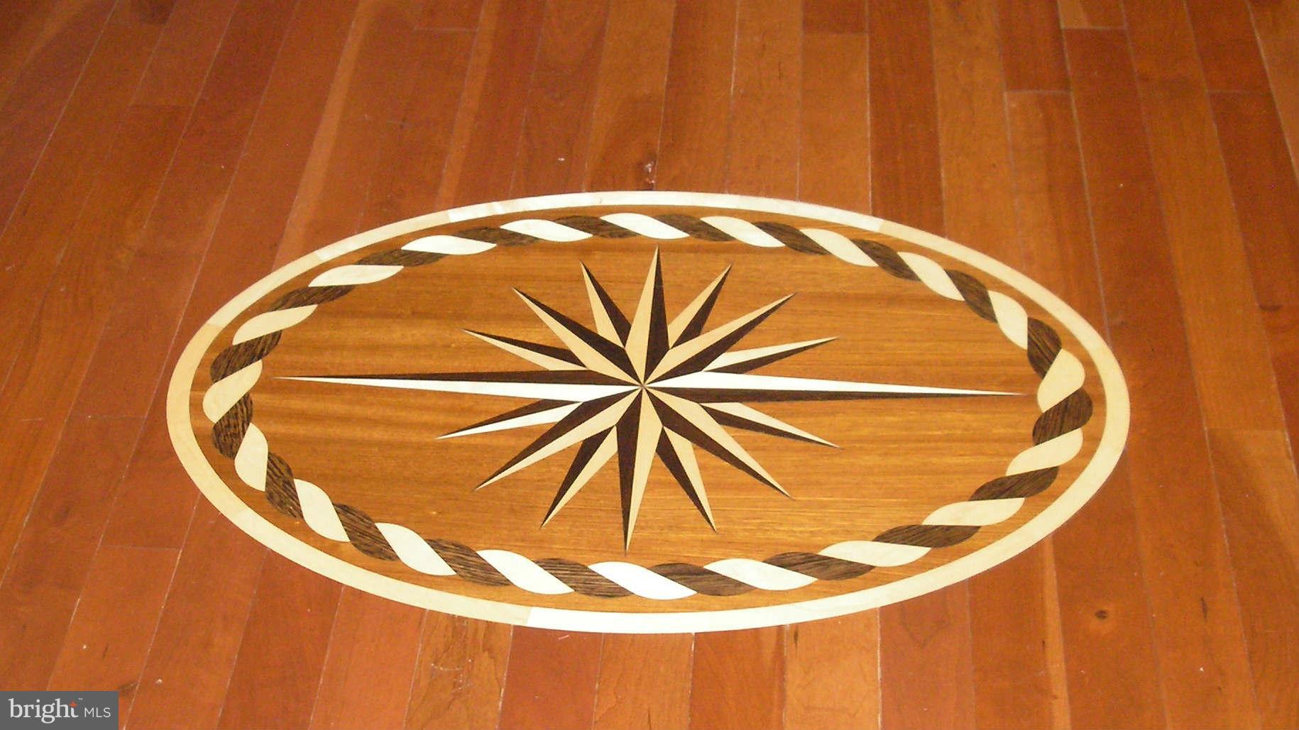 124 Clemencia Road Earleville, MD 21919 - Photo 14 of 29 Compass Rose in Entryway