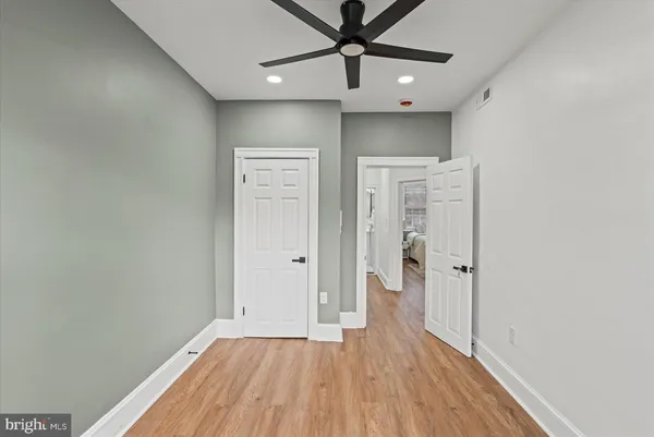 wooden floor in an empty room