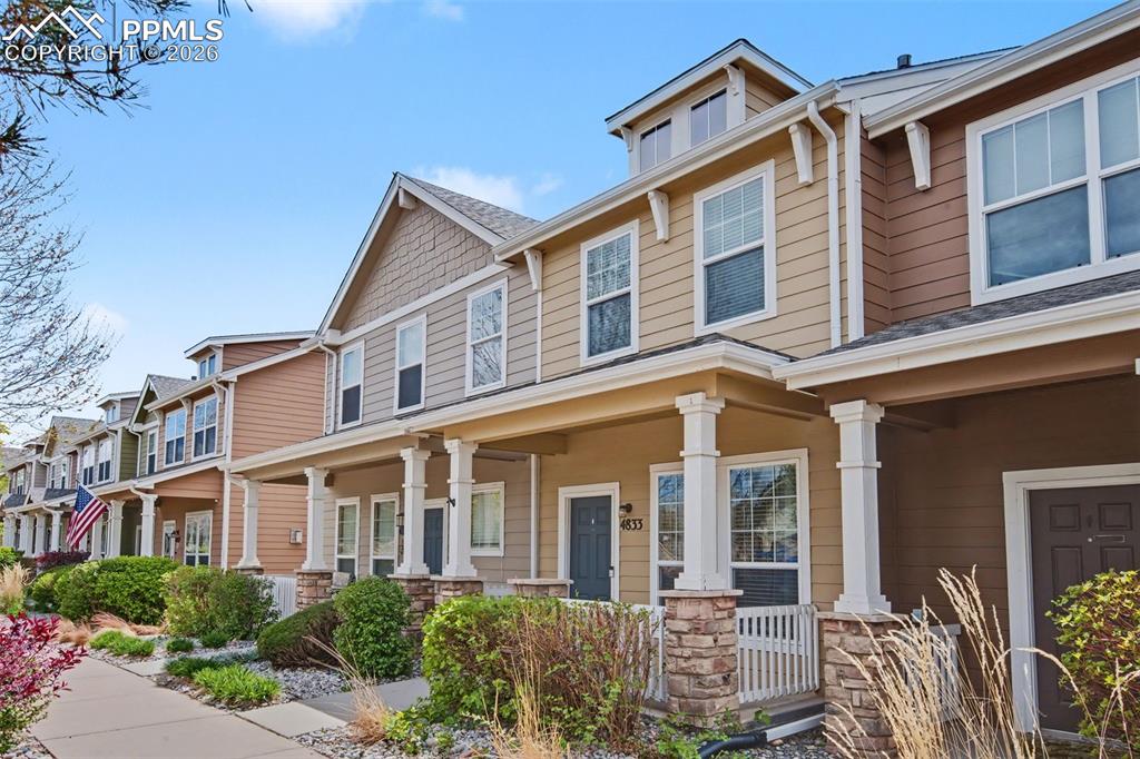 4833 Harrier Ridge Drive Colorado Springs, CO 80916 - Photo 1 of 25 front view of a house