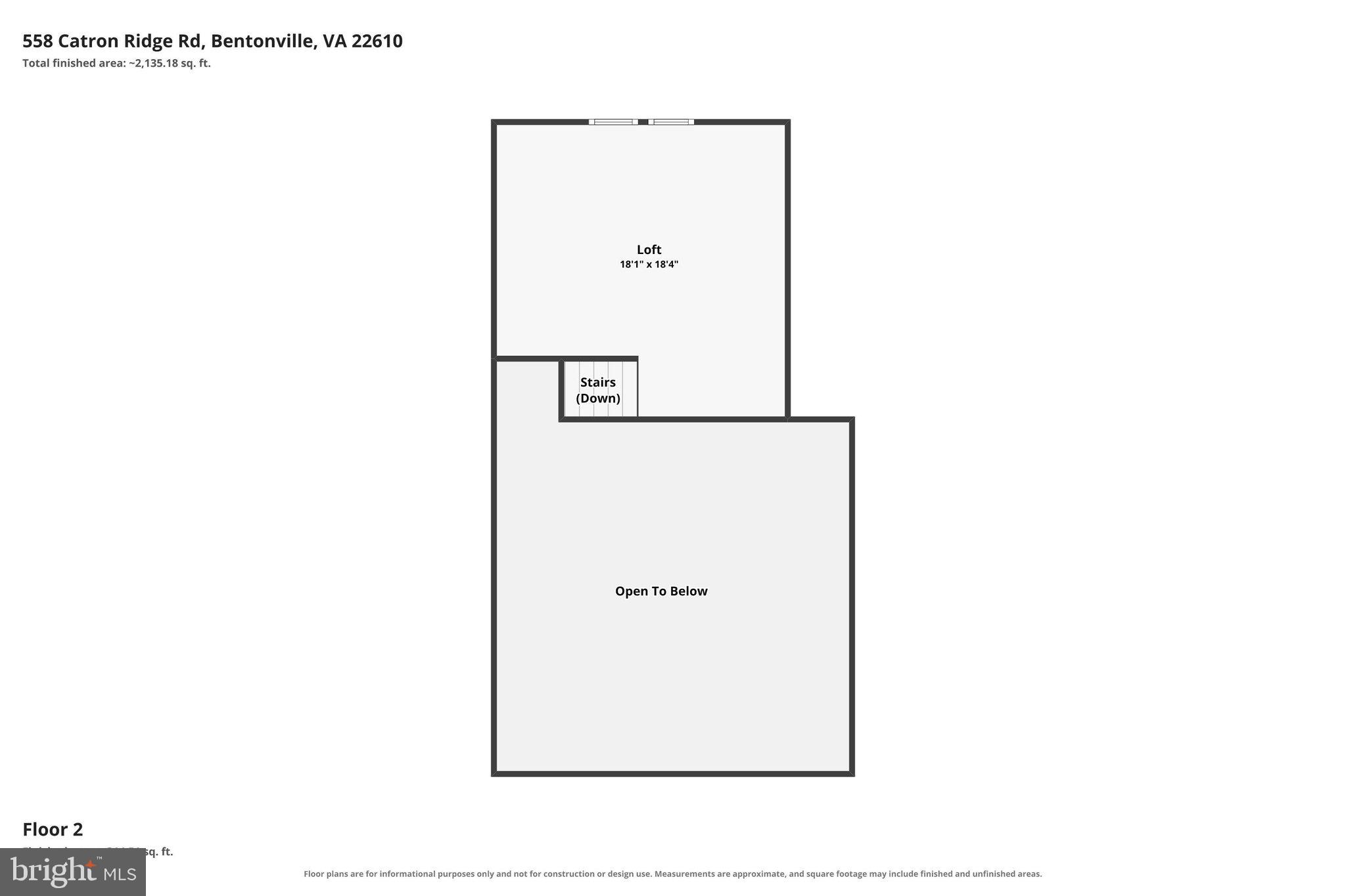 558 Catron Ridge Road Bentonville, VA 22610 - Photo 58 of 59 Floor Plan
