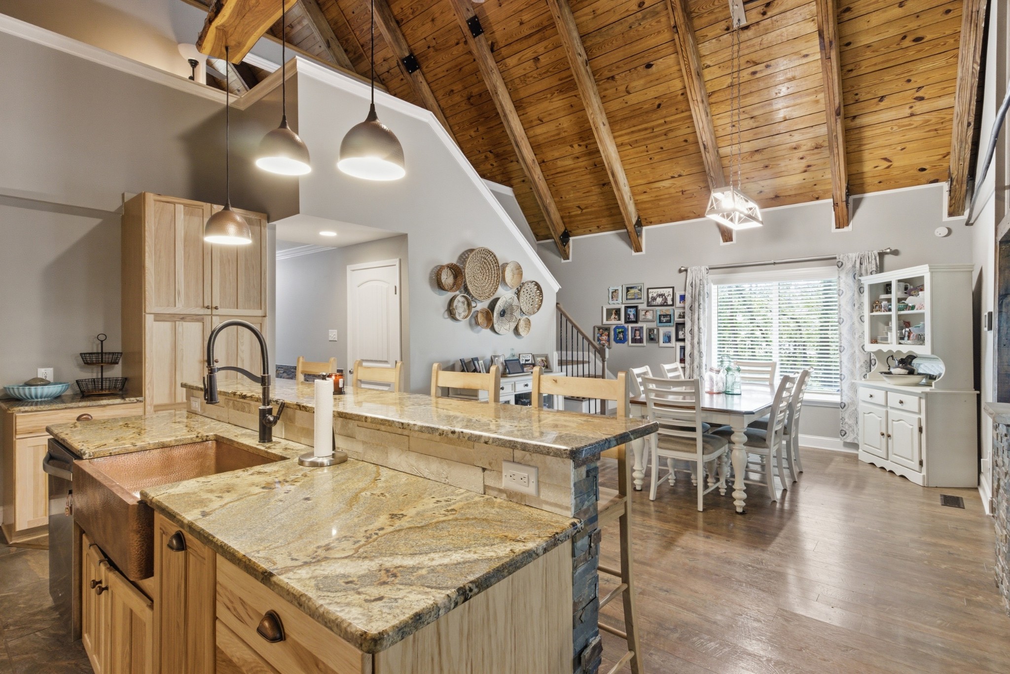 2540 Carl Fox Road Cornersville, TN 37047 - Photo 14 of 48 a large kitchen with a table and chairs
