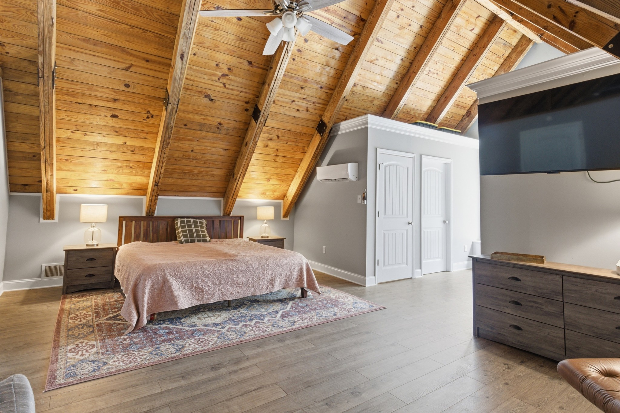 2540 Carl Fox Road Cornersville, TN 37047 - Photo 28 of 48 a spacious bedroom with a bed and a dresser