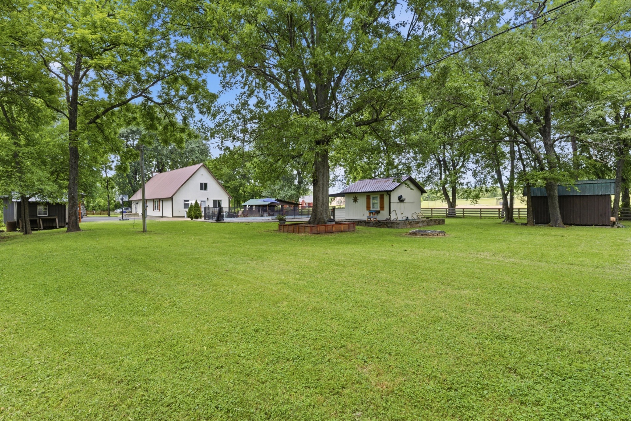 2540 Carl Fox Road Cornersville, TN 37047 - Photo 42 of 48 a front view of house with yard and green space