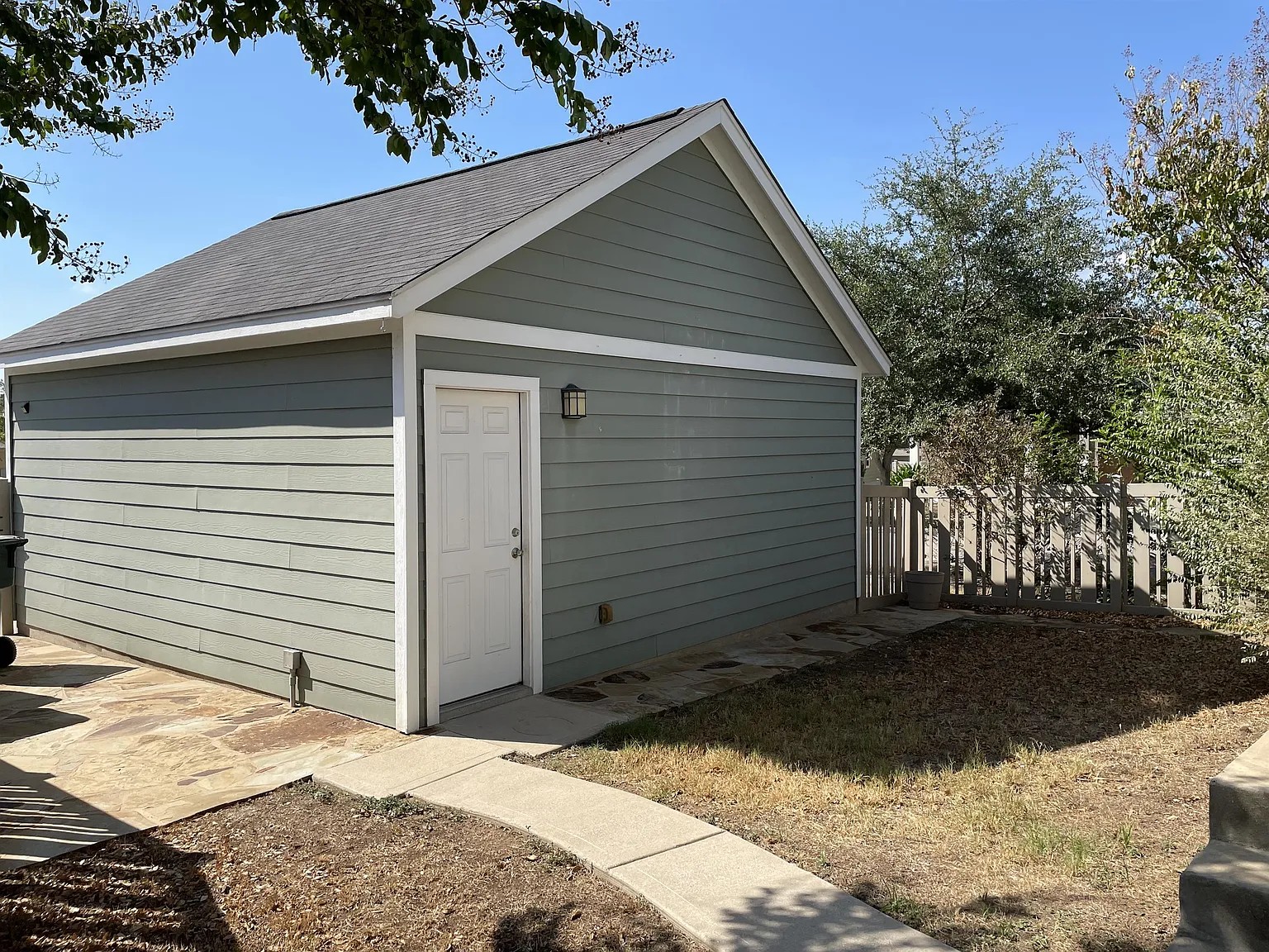 5136 Hellman Kyle, TX 78640 - Photo 16 of 17 View of garage from backyard