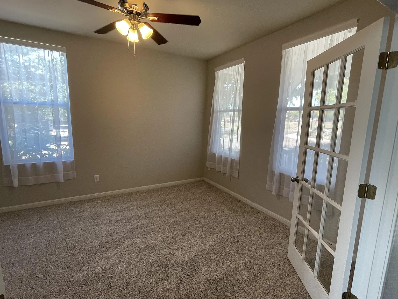 5136 Hellman Kyle, TX 78640 - Photo 7 of 17 Spare room featuring carpet flooring and ceiling fan
