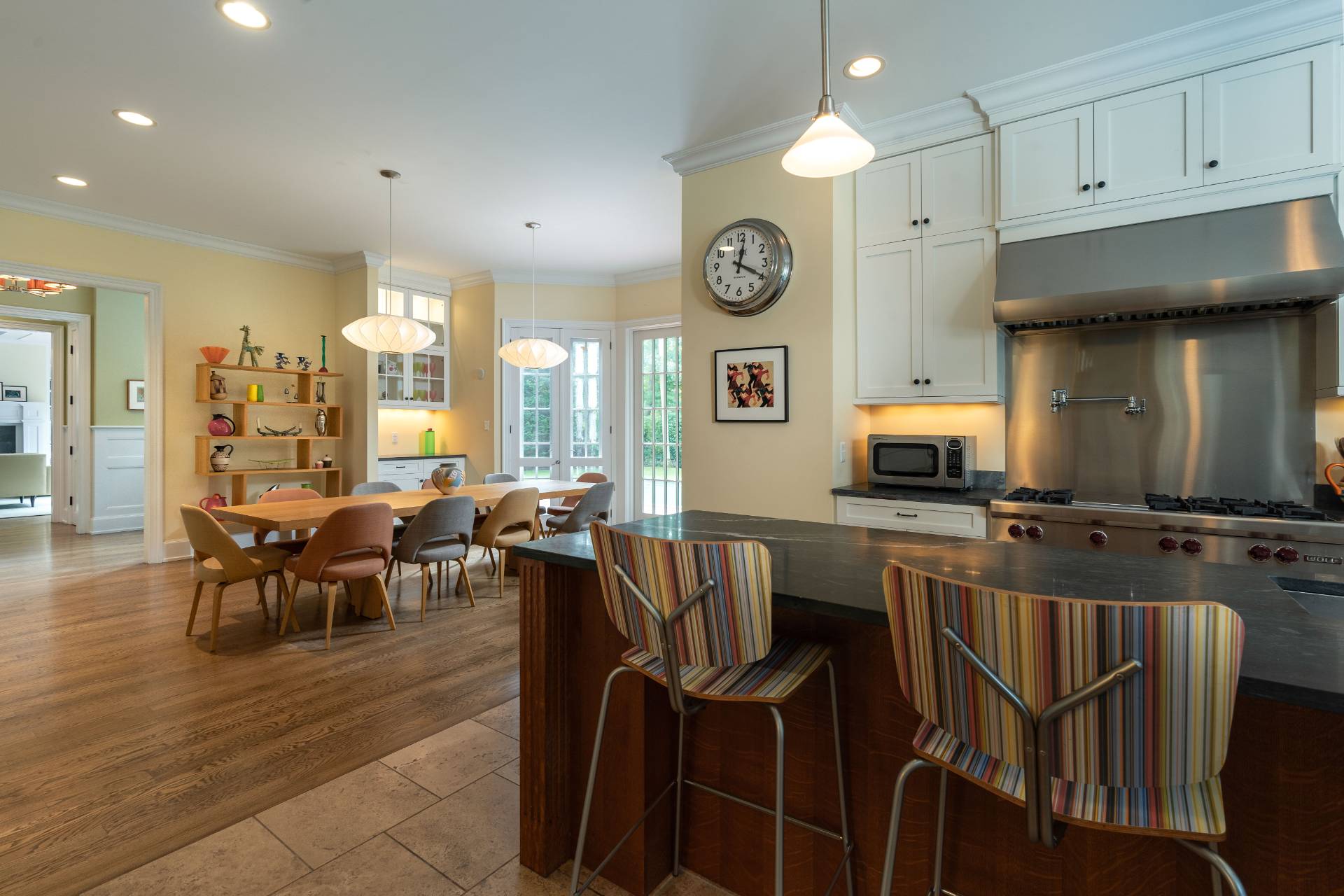 12 Old Point Road Quogue, NY 11959 - Photo 20 of 50 a view of a dining area with furniture and a window