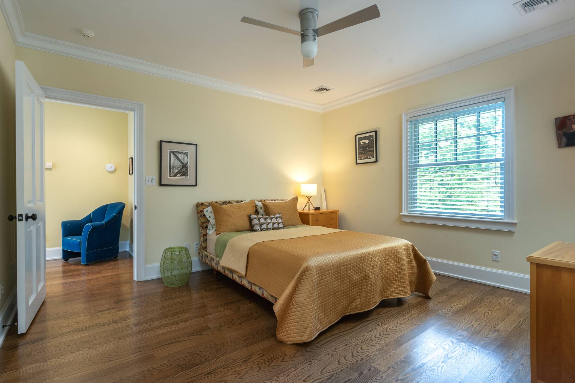 12 Old Point Road Quogue, NY 11959 - Photo 37 of 50 a bedroom with a bed and a window