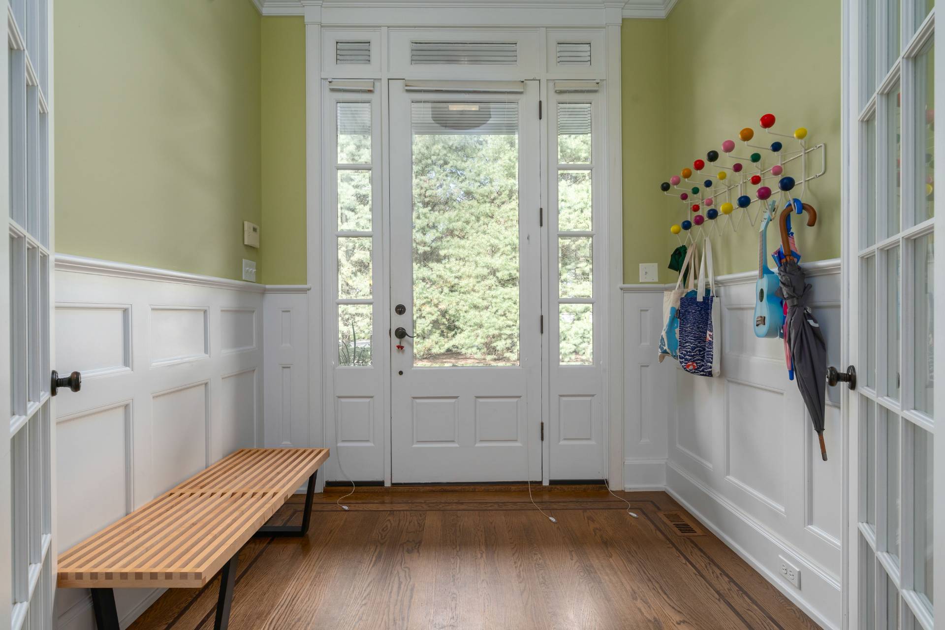 12 Old Point Road Quogue, NY 11959 - Photo 10 of 50 a room with a window and wooden floor