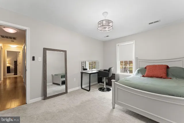 a very nice looking room with a large window