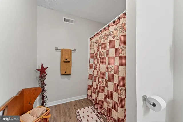 a room with furniture and a table