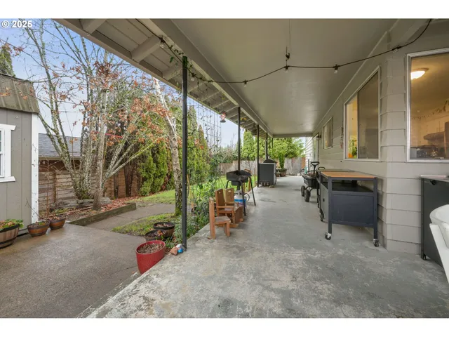 a view of outdoor space with porch