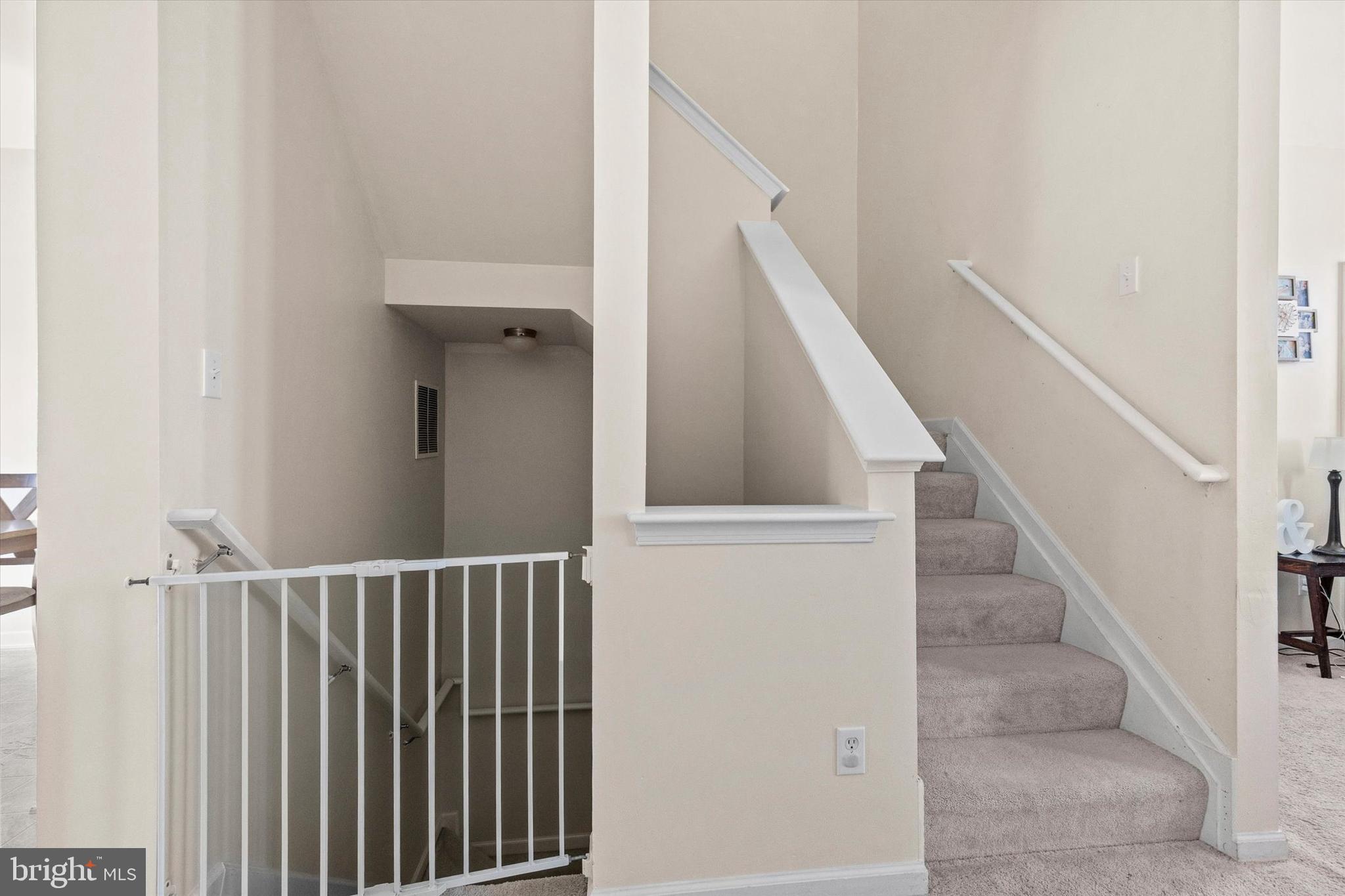 4113 Trabert Court Dover, PA 17315 - Photo 15 of 28 a view of staircase with railing and white walls