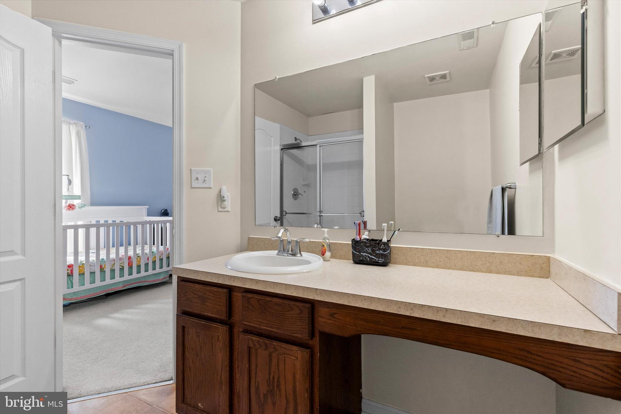 4113 Trabert Court Dover, PA 17315 - Photo 18 of 28 a bathroom with a sink and a mirror