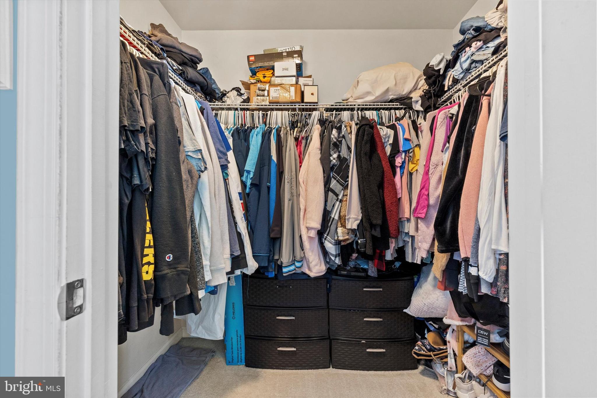 4113 Trabert Court Dover, PA 17315 - Photo 19 of 28 a view of walk in closet with clothes