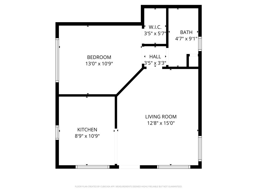 904 South Bullis Road Compton, CA 90221 - Photo 20 of 21 Approximate size of 1BR Unit