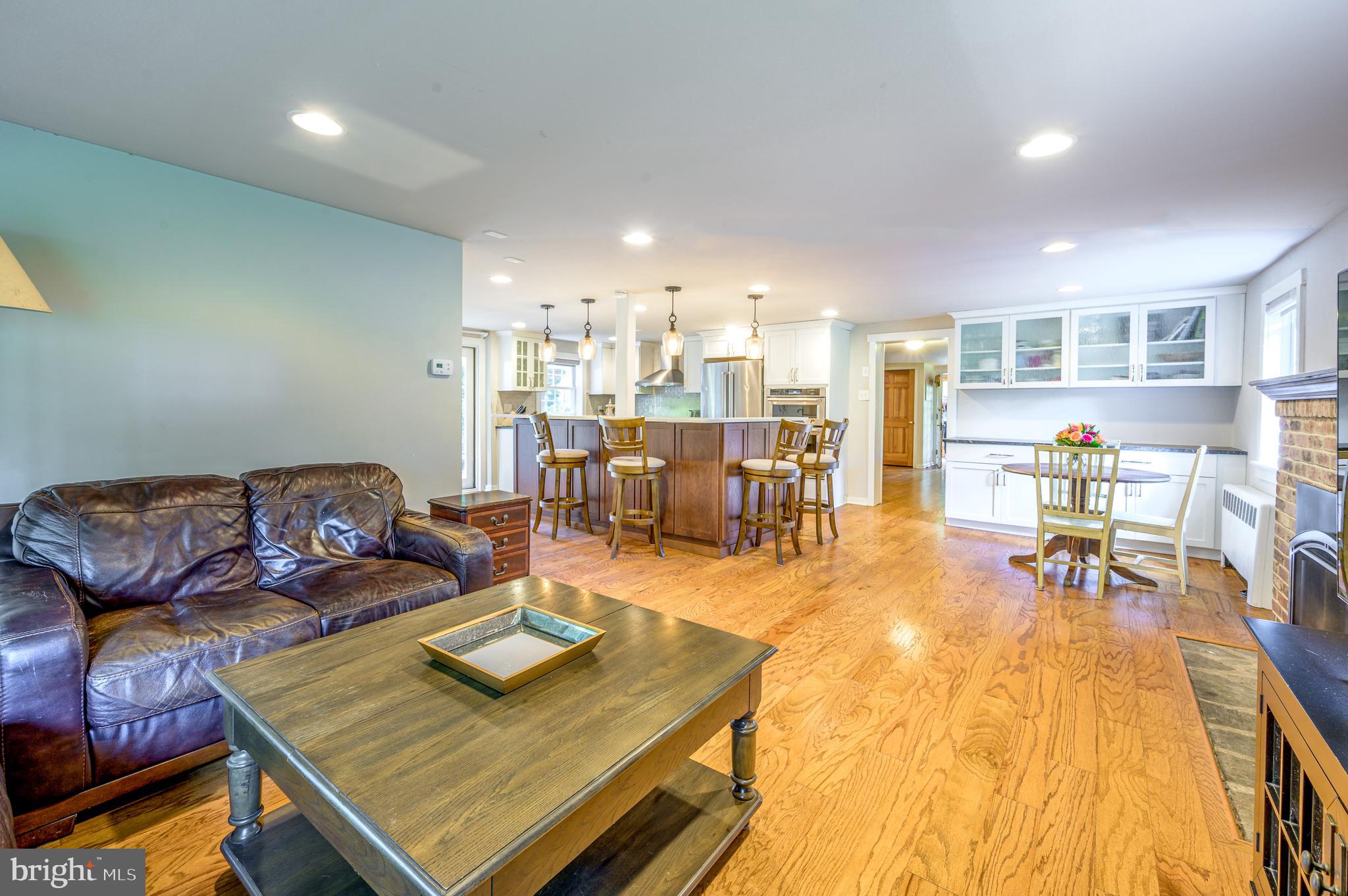 126 Beulah Road Doylestown, PA 18901 - Photo 11 of 31 Family Room with View of Kitchen and Breakfast Are